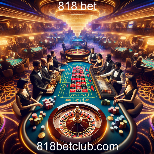 Experiência Imersiva no Casino Ao Vivo da 818 Bet